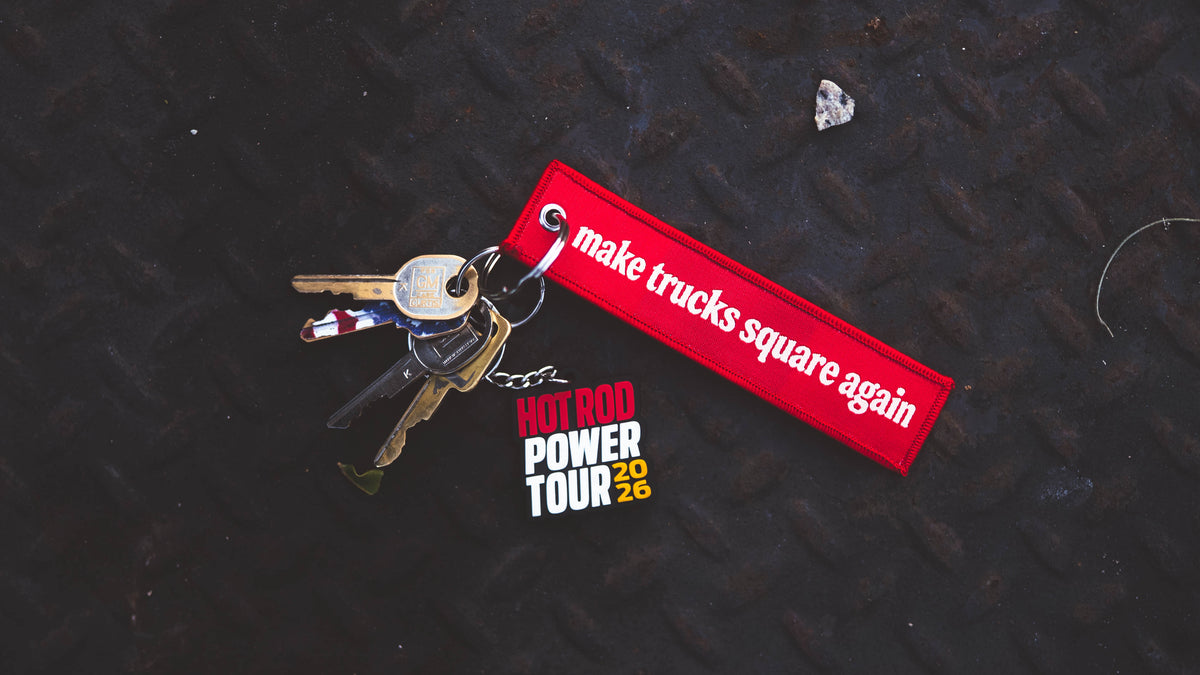 Make Trucks Square Again Keychain