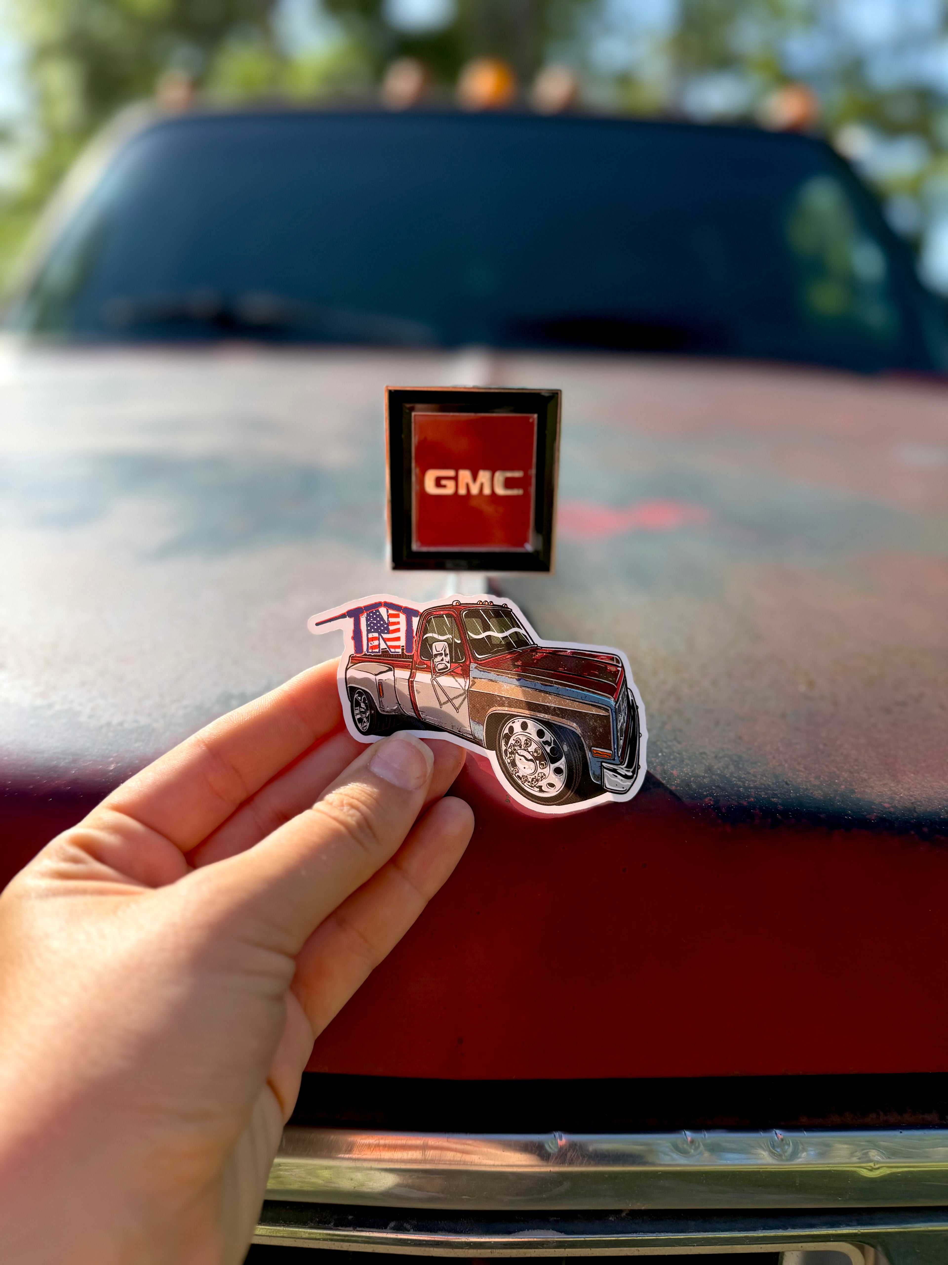 Squarebody Sticker