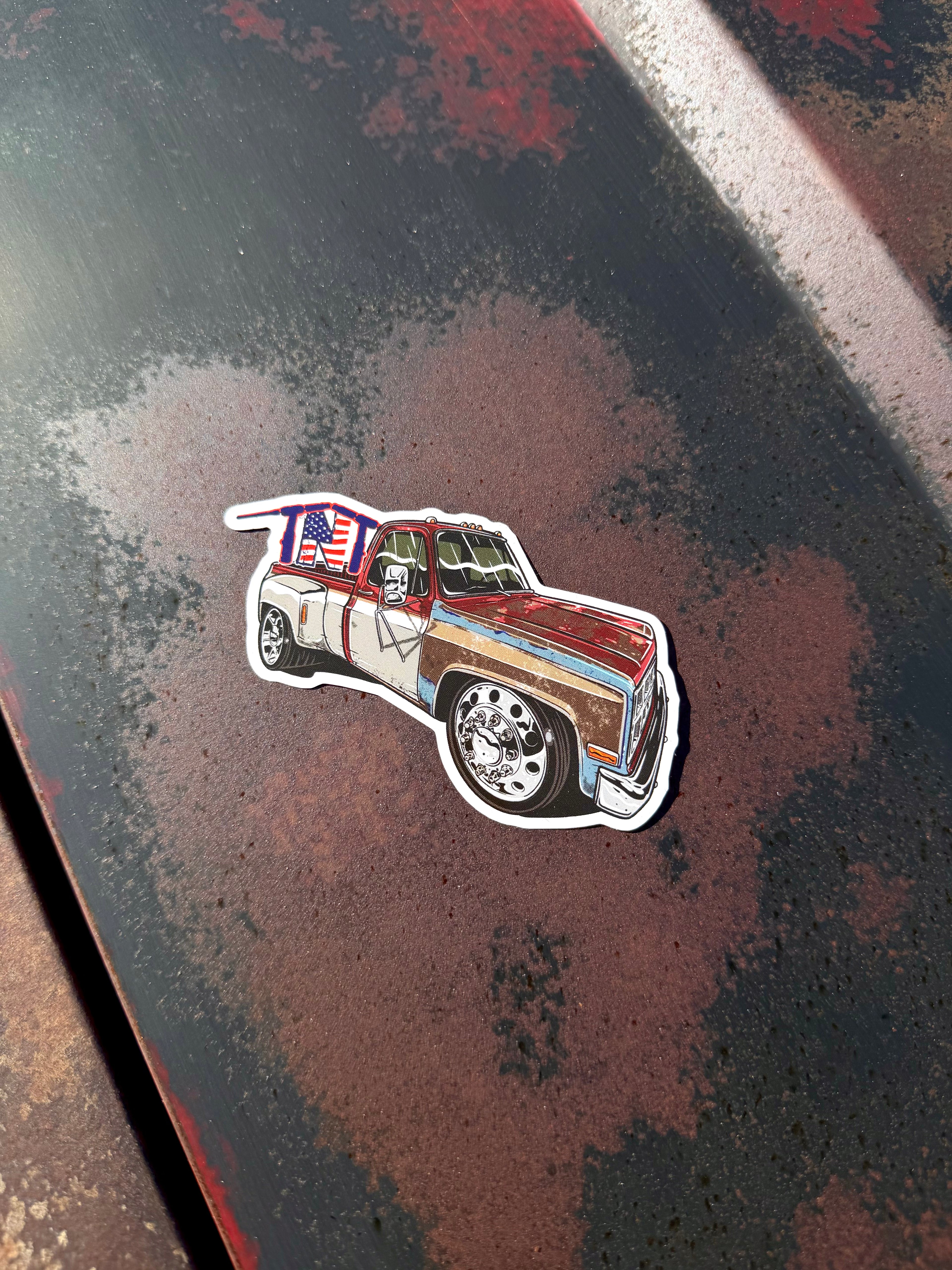 Squarebody Sticker