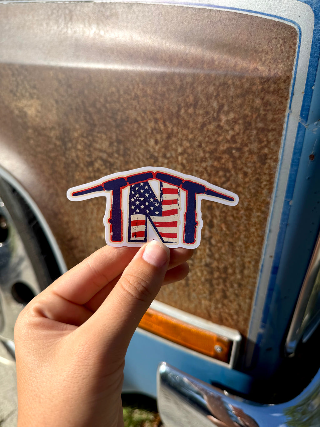 Vintage TNT Sticker