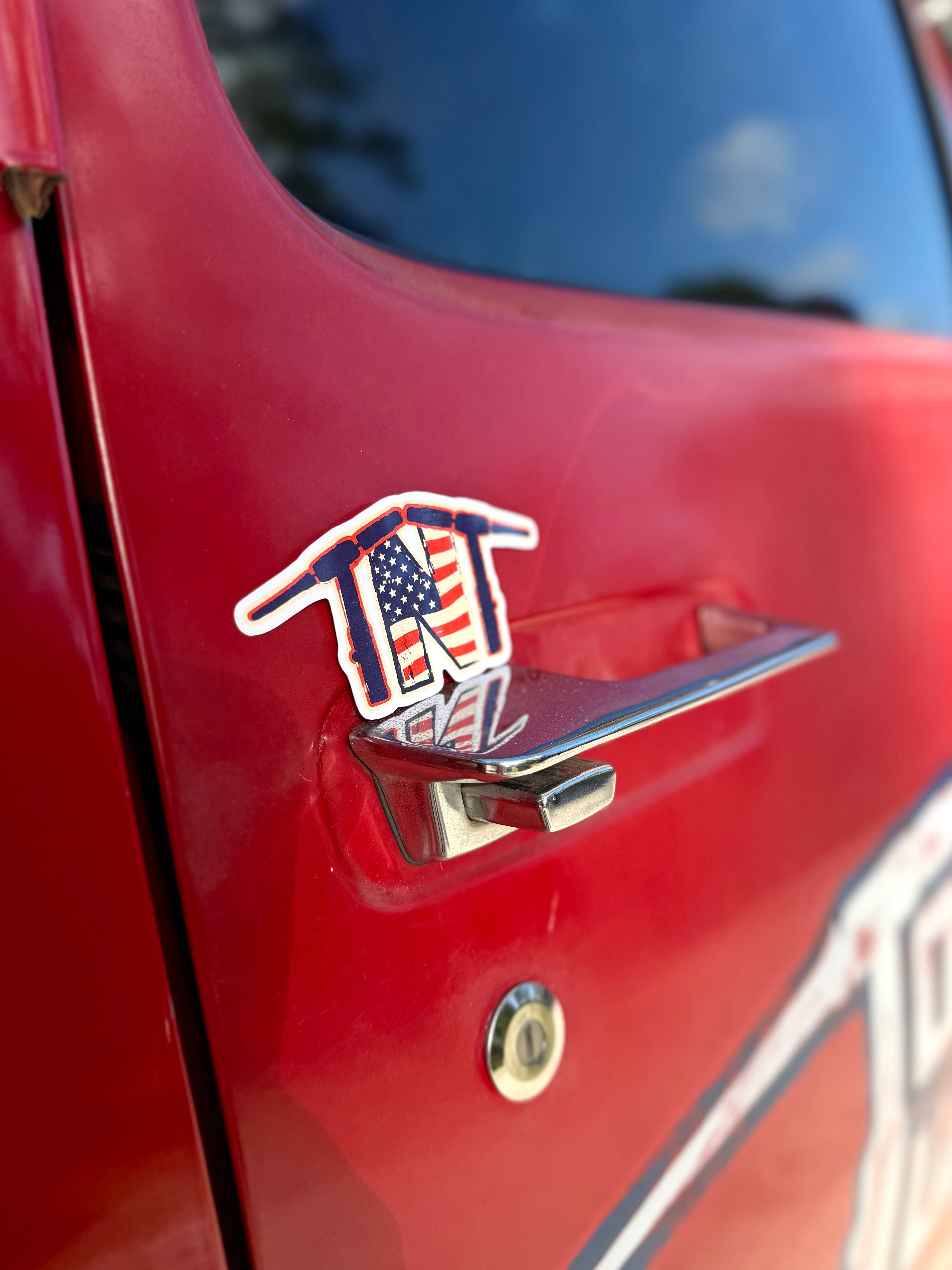Vintage TNT Sticker