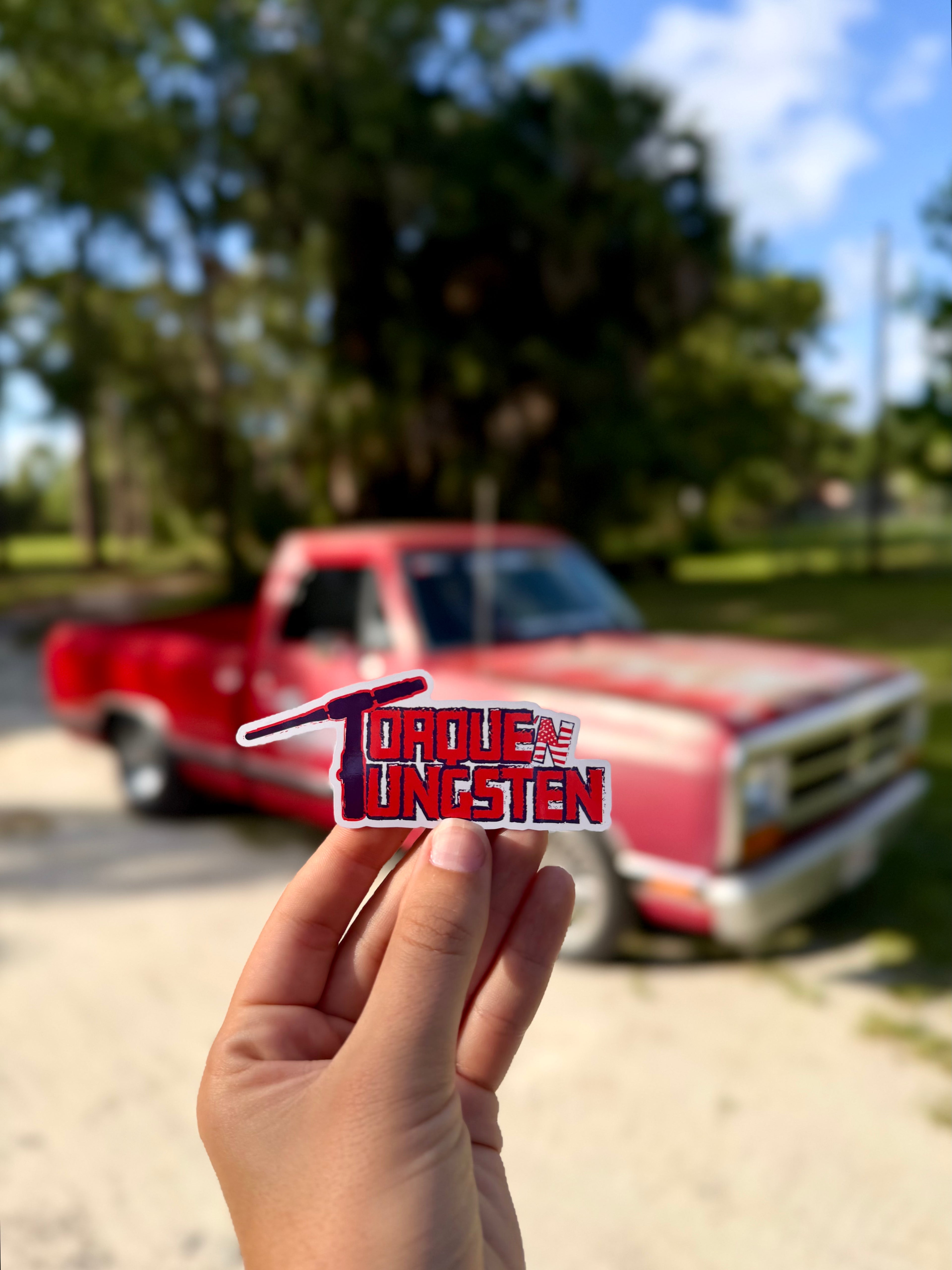 Torque N' Tungsten Sticker
